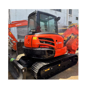 Excavateur KUBOTA kx165 QC d'occasion en bon état et à bas prix Mini excavateur japonais original de 5 tonnes à vendre - Product Image 1