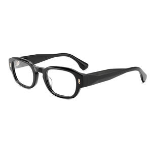 Conchen - Monturas de Gafas Rectangulares de Acetato, Unisex, Tendencia de Moda, Montura Completa, Lentes Planas 8628 - Product Image 2