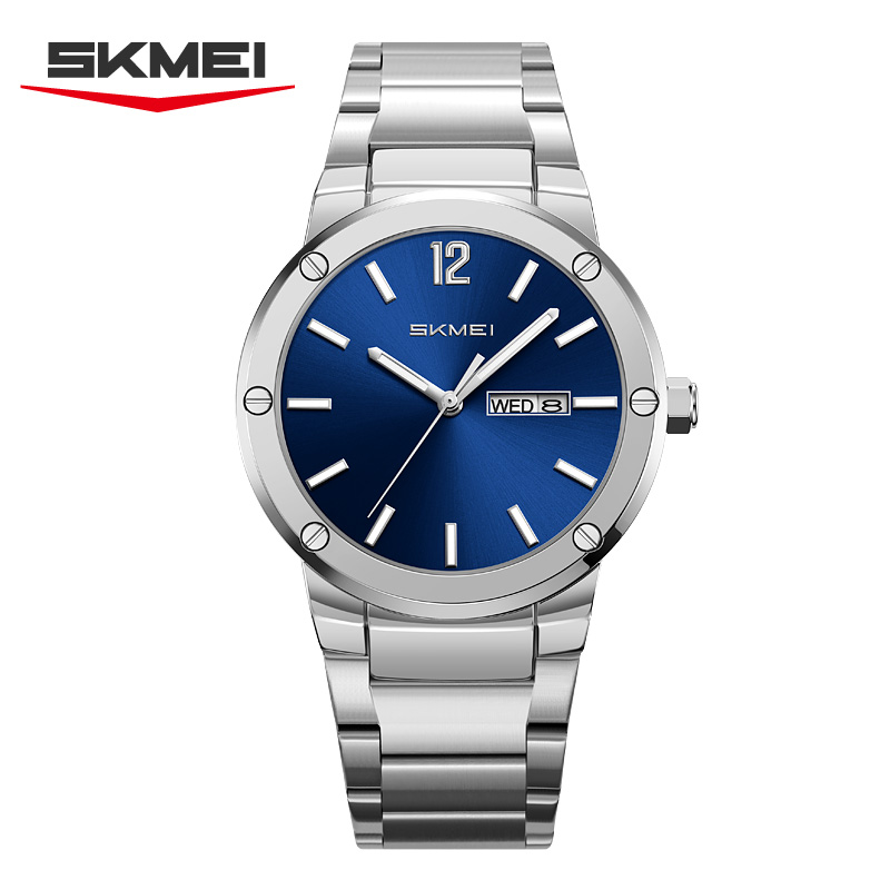 Argent/bleu