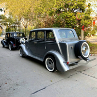 Voiture électrique de luxe vintage personnalisée ZOWN de Chine, couleur personnalisée, classique, 5 places, 4 roues, garantie 2 ans, pour le tourisme et les visites touristiques