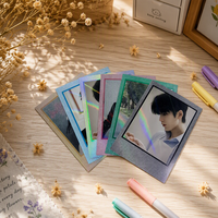 Carte photo commémorative personnalisée de 3,5 pouces, motif Célébrité, pour les fêtes et le campus, imprimée en offset CMYK sur papier photo, objet de collection artistique