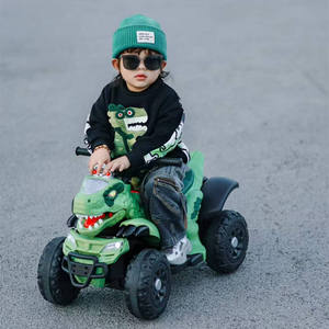 ATV Elettrico per Bambini <span class=keywords><strong>a</strong></span> Forma di Dinosauro, da 2 <span class=keywords><strong>a</strong></span> 4 Anni, in Plastica, con Telecomando 2.4G, Alimentato <span class=keywords><strong>a</strong></span> Batteria, Certificato EN71, Vendita all'Ingrosso - Product Image 2