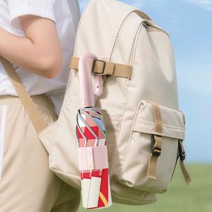 Sombrilla Plegable Automática con Hebilla de Anillo, Linda, Infantil, Impermeable, UPF 50+, Triple Plegado, Anti-rebote - Product Image 4