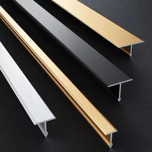 Prix de gros Bande d'angle de garniture en or pour carreaux Garniture de <span class=keywords><strong>carrelage</strong></span> en acier inoxydable Profil de bord en métal décoratif - Product Image 4
