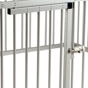 Cages professionnelles en aluminium <span class=keywords><strong>pour</strong></span> animaux de compagnie avec table de toilettage intégrée - Cage de présentation pliable <span class=keywords><strong>pour</strong></span> chiens, clôture d'entraînement portable - Product Image 5