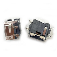 Port réseau RJ45 Jack pour PS4 8 broches prise de connecteur de fil pour PS5 Console de jeu Port d'interface réseau