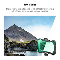 Filtres à densité neutre K&F Concept UV PL ND8 ND16 ND32 ND64, accessoires pour objectif de drone, pour DJI Avata 2, kit de filtres UV PL ND pour drone