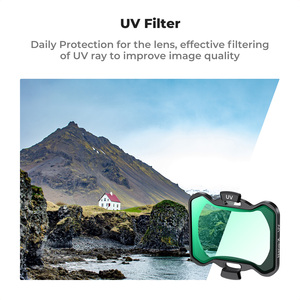 ฟิลเตอร์ K&F Concept UV PL ND8 ND16 ND32 ND64 ฟิลเตอร์ลดแสงแบบ Neutral Density สำหรับเลนส์โดรน อุปกรณ์เสริมสำหรับ DJI Avata <span class=keywords><strong>2</strong></span>, ชุดฟิลเตอร์ UV PL ND สำหรับโดรน - Product Image 4