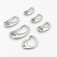 Fermoir mousqueton à ressort en acier inoxydable pour sacs, colliers et bracelets, fabrication OEM ODM, personnalisation, bijoux DIY