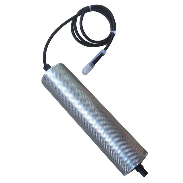 Stainless Steel Powered Roller, Conveyor Roller, Brushless Conveyor Belt Drum Motor 24VDC, V Wheel Pulley Hub