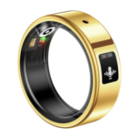 Bague Intelligente IA en Gros SR116 en Acier avec Enregistrement Audio, Traduction, Suivi d'Activité, Détection d'Oxygène Sanguin, Étanchéité IP68