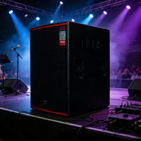 VAMAV Bocinas Profesional VSP15 Subwoofer de madera 15 pulgadas, 500W RMS, para eventos interior y exterior, sistema DJ