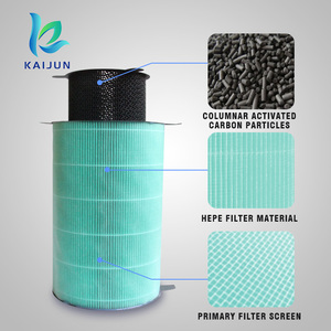 Hepa โรงงานเครื่องฟอกอากาศที่มีประสิทธิภาพมากที่สุดทางการแพทย์เกรดบ้านเครื่องฟอกอากาศส่วนกรองสำหรับ <span class=keywords><strong>Balmuda</strong></span> EJTS210 EJT1100SD - Product Image 3