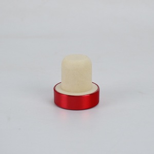 <span class=keywords><strong>Bouchon</strong></span> en liège synthétique en forme de T 20mm en métal pour bouteilles de <span class=keywords><strong>vin</strong></span> whisky rhum vodka - Product Image 1