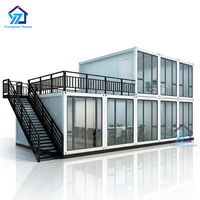 Casa Prefabricada con Estructura de Acero Ecológica, Diseño Personalizado para los Mercados de Ingeniería de Construcción en Ghana, Estados Unidos y el Extranjero