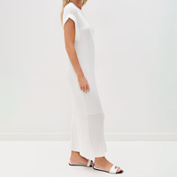 Robes en tricot nylon/coton unies et ajourées pour femmes, sexy, style pull d'été – Fabricant
