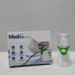 Nebulizador inhalador eléctrico inteligente aprobado por la CE atomizador de malla ultrasónico portátil solución de dos modos de pulverización de niebla para respirar - Product Image 5