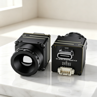 Module d'imagerie thermique UVC en alliage Hawk-KC01, UC384288 UC640512, objectif 9 mm, caméra de carte USB CVBS