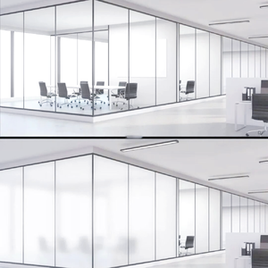 Película de Privacidad para Decoración de Oficinas, Película Inteligente Conmutable, Vidrio Laminado PDLC con Atenuación Electrónica Inteligente - Product Image 1