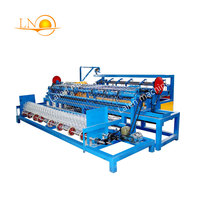 New Full Automatic Hot Sale Fence <strong>Wire</strong> <strong>Mesh</strong> Chain Link Fence <strong>Net</strong> Making <strong>Machine</strong> Factory <strong>Best</strong> Price