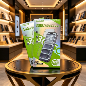 180 °   Película Protectora para Teléfono con Pegamento Completo, Empaque en Caja 3D, Impresión Personalizada, Caja Todo en Uno para Cristal Templado con Adhesivo Completo - Product Image 5