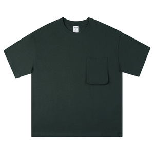 เสื้อยืดโอเวอร์ไซส์หนานุ่ม ขายส่ง ผ้าฝ้าย 100% คุณภาพสูง ดีไซน์เรียบๆ รับสั่งทำ เสื้อผ้าสตรีทแวร์ผู้ชาย - Product Image 2