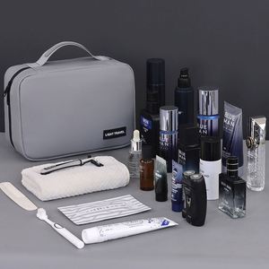 Custom Logo <b>Travel</b> Cosmetic <b>Bags</b> Portable Waterproof Hanging <b>Toiletry</b> <b>Bag</b> Men's Dry and Wet Separation Organizer <b>Bag</b> - Product Image 3