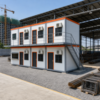 Bâtiment de bureau modulaire préfabriqué en acier de 20 pieds à assemblage rapide pour chantier