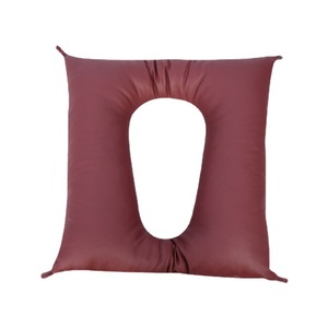 Cojín de asiento de poliuretano cuadrado, transpirable, impermeable, para uso en silla de ruedas en el hogar y la oficina, color azul sólido - Product Image 3