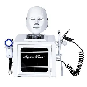 8 en 1 multifonctionnel Hydro oxygène machine faciale peau nettoyage en profondeur peau morte dissolvant Machine visage dermabrasio hydra