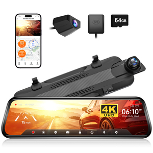 กล้องติดรถยนต์รุ่น G930 สำหรับตัวแทนจำหน่าย บันทึกวีดีโอ 4K มองเห็นในเวลากลางคืน บันทึกแบบวนซ้ำ หน้าจอสัมผัส เลนส์คู่ กล้องมองหลัง พร้อม GPS - Product Image 1