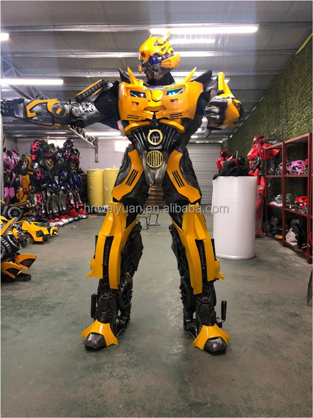 リアルなカマロバンブルビー トランスフォーマー コスプレ衣装 子供