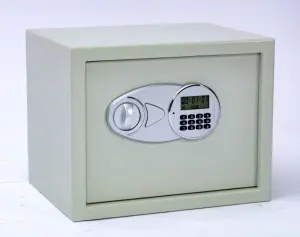 Zuverlässige kunden spezifische elektronische LCD-Anzeige Geld Stahl Safe Box Stash Box für Geld für den Heimgebrauch