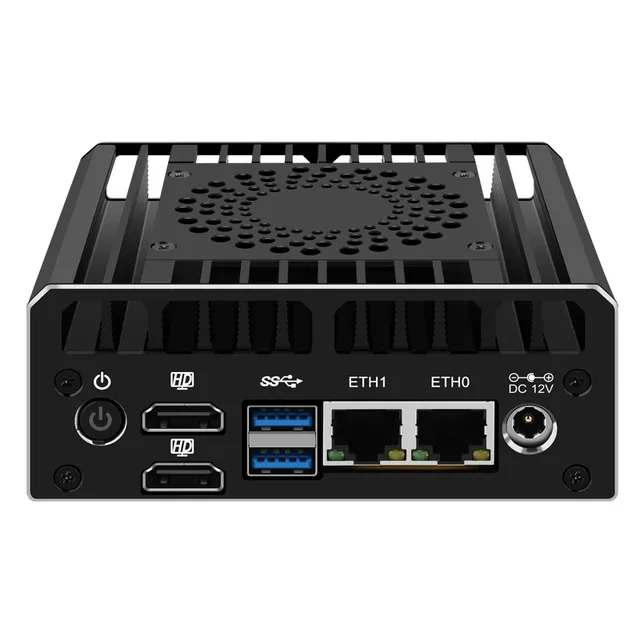 Newest Intel i3-N305 N100 Router PC Mini PC 2*i226 2.5G 2*HD2.0 2*USB3.2 DDR5 4800MHz PCIex4 DIY NAS Firewall Server Computer