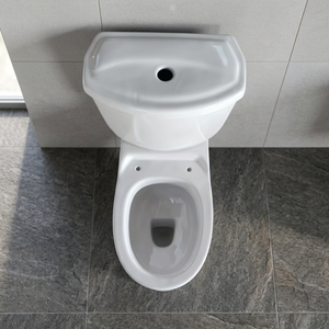 Inodoro de Cerámica de Dos Piezas de Calidad Premium, Montado en el Suelo, con Doble Descarga por Gravedad - Product Image 5
