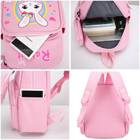 Sac à dos pour enfants de bonne qualité, imperméable, avec impression de dessins animés, coque en PC, pour la maternelle