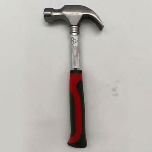 Marteau à griffes KAFUWELL traité thermiquement avec manche en <span class=keywords><strong>tube</strong></span> d'acier et poignée antidérapante pour la menuiserie professionnelle, le bricolage et les réparations domestiques - Product Image 4