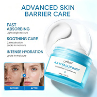 Réparation de la peau du visage Dissolvant anti-rides Mosturizer Crème de pansement noire pour le visage