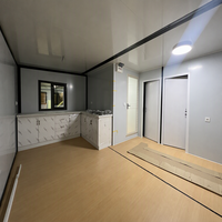 Maison modulaire pliable certifiée CE, avec structure en acier galvanisé ignifuge et imperméable, idéale pour les cabanes de jardin et les complexes hôteliers, directement de l'usine
