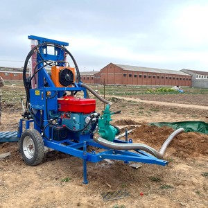 Oferta Especial: Máquina Perforadora de Pozos de Agua de 200m de Profundidad, Equipo de Perforación Hidráulico Completo para Rocas - Product Image 4