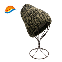 Bonnet chaud et anti-froid unisexe en tricot jacquard 100 % acrylique pour le ski, collection automne-hiver 2026