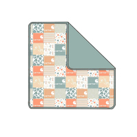 Nouvelle arrivée, prix de gros pour enfants, style nouveau, couverture en bambou double couche, couverture pour tout-petits personnalisée imprimée