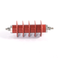 Isolateur en caoutchouc silicone, Parafoudre à oxyde de zinc 10 kV HY5WS-17/50, Parafoudre métallique haute tension