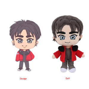 Fabricant de Peluches Personnalisées OEM ODM, Porte-clés Poupé<span class=keywords><strong>e</strong></span> Célébrité, Poupé<span class=keywords><strong>e</strong></span> Kpop Personnalisé<span class=keywords><strong>e</strong></span>, Jouet en Peluche en Coton - Product Image 1