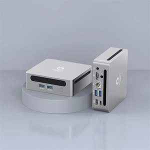 पोर्टेबल डेस्कटॉप एमाड मिनी पीसी रेज़ेन r7 5700u विंडोज़ 10/11 गेमिंग कंप्यूटर कम बिजली धातु सुपर शांत मिनी पीसी रिजन - Product Image 1