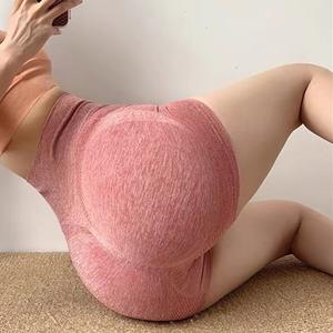 Shorts de sport sans couture taille haute pour femmes pour le sport, la randonnée et le camping - Product Image 6