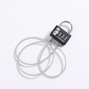 Ddaeggal Combination <b>Padlock</b> Zinc Alloy Resettable 3 Digit Code Lock For Bags Suitcase Dormitory Use - Product Image 2