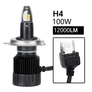 หลอดไฟหน้ารถยนต์ LED 2 ชิ้น สว่างพิเศษ 12v 24v พร้อมพัดลมระบายความร้อน 16000lm รุ่น H15 9005 H11 H7 H4 - Product Image 1