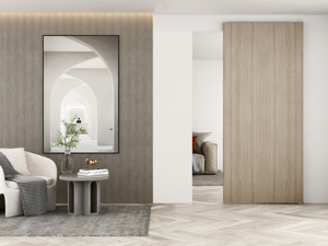 Hệ Thống Trượt Cửa Ma Giấu Kín Gắn Tường Cho Cửa Gỗ Với Cơ Chế Đóng Mềm - Product Image 3