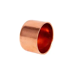 Factory Custom EN1254 Copper Stop End Hat Pipe Fittings for Plumbing and Gas System